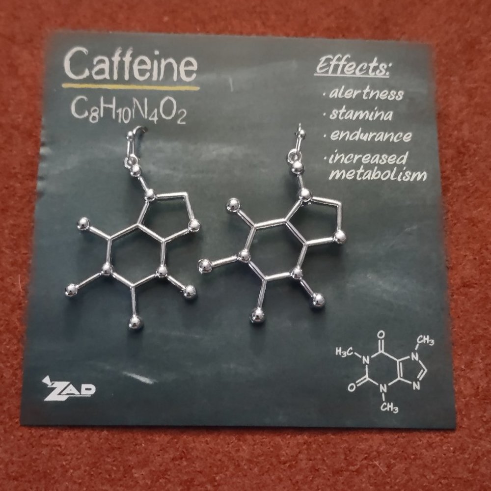 Dangling Stainless Steel Elements Earrings - CAFFEIN - from ZAD